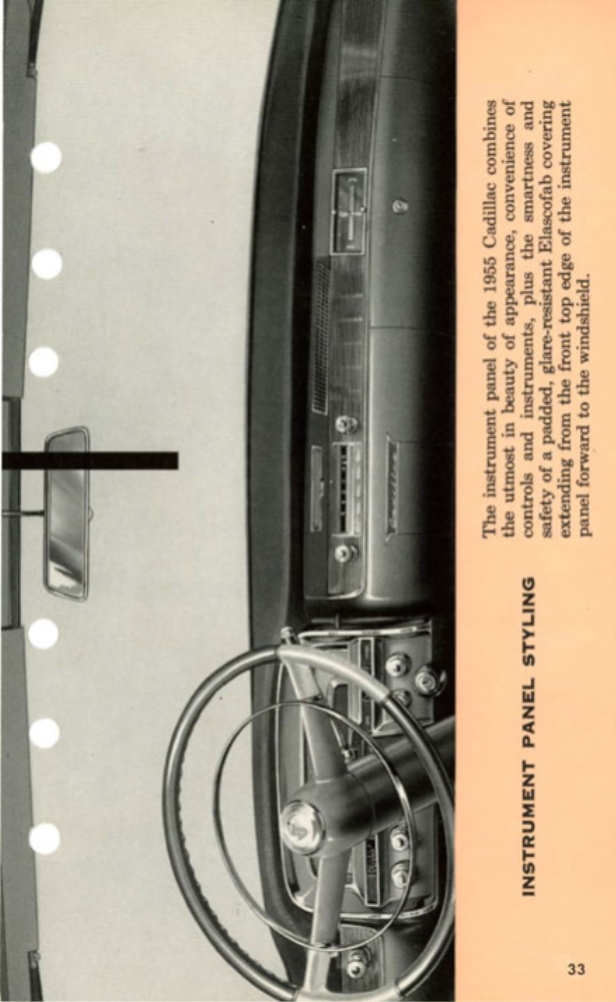 1955 Cadillac Salesmans Data Book Page 30